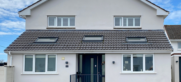 Image of a house extension